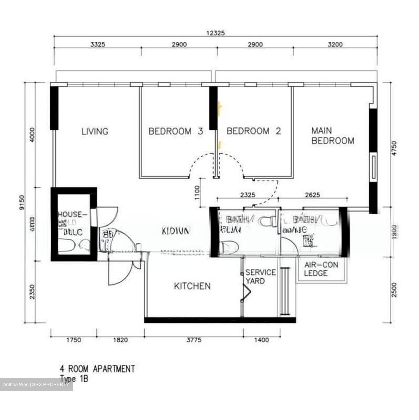 Blk 26A Saint George's Towers (Kallang/Whampoa), HDB 4 Rooms #616473541